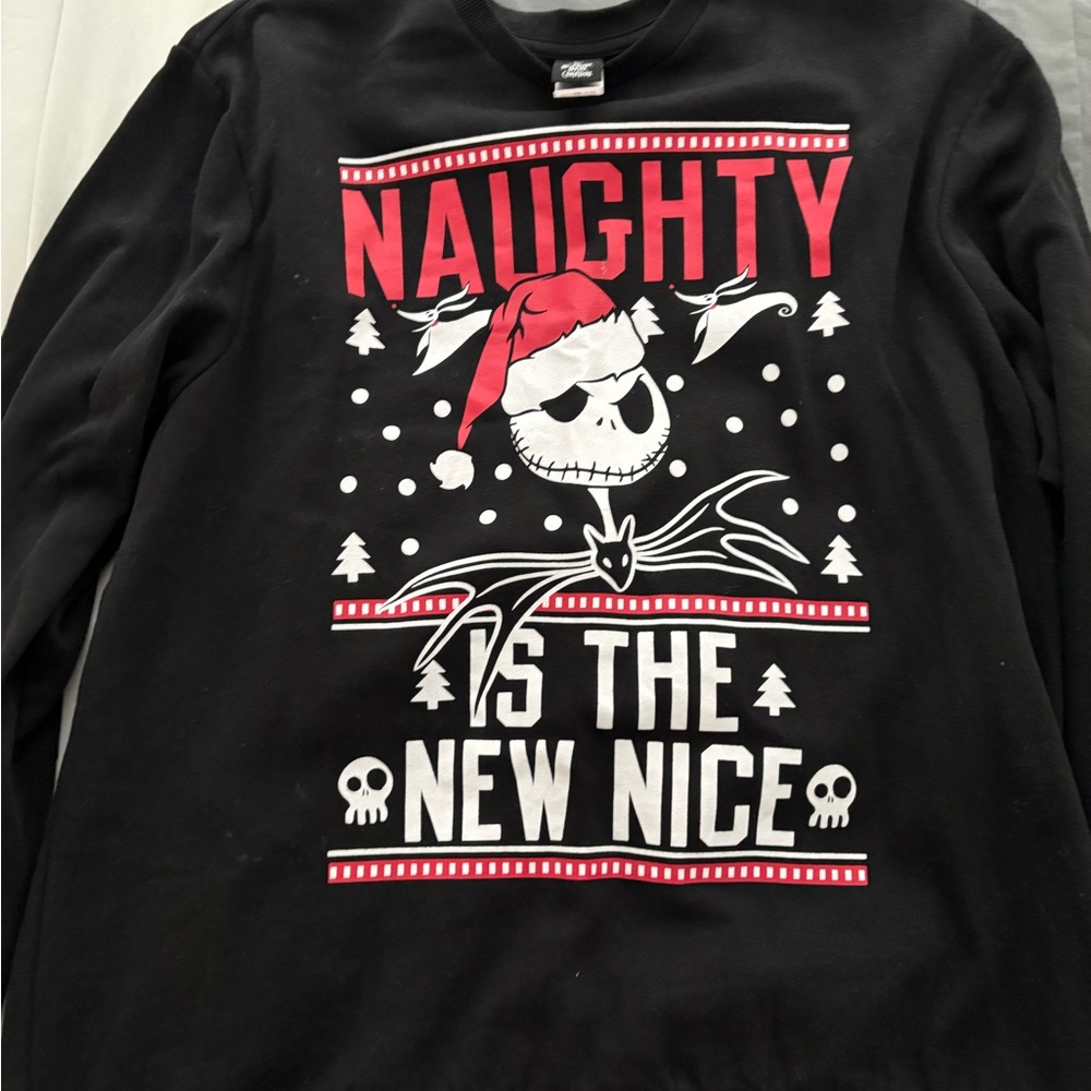 Like New Disney Nightmare Before Christmas Crewneck
Sweater